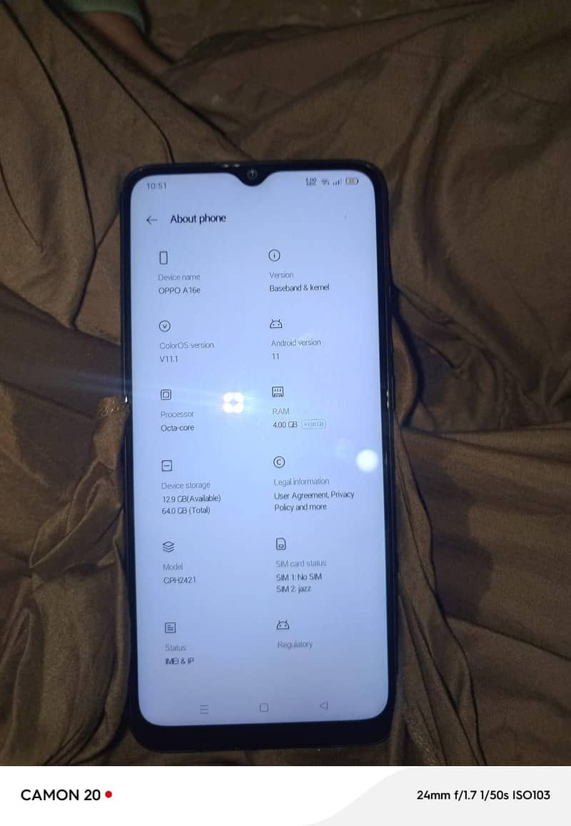 OPPO A16e 1