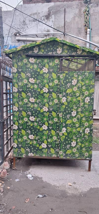 Iron Portable Cabin 8x6 Ft - With Bed & Light - Lahore