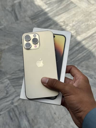 iPhone 14 Pro Max Jv 128gb battery95 with box 03007608700