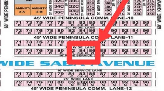 SPECIALIST In Peninsula Commercial Main SABA AVENUE 100Feet Wide Road With 16 Feet Service Road Throw To CLIFTON Ideal Location For BANK FRANCHISE Well Come BUILDER/INVESTOR