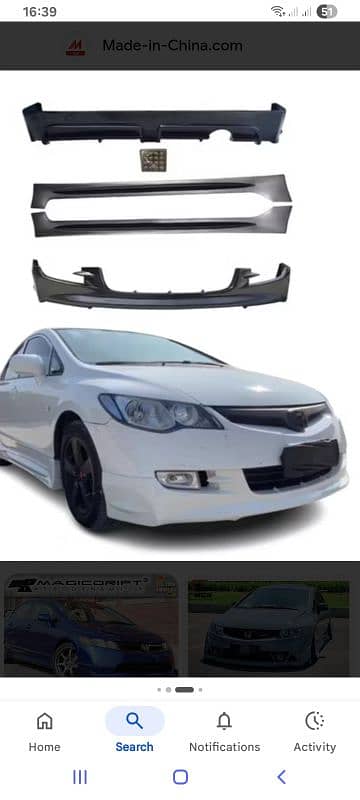 all cars bodykits available