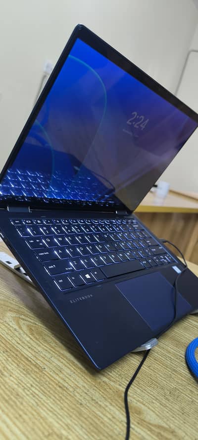 HP elite book dragon fly series g2 laptop dark blue colour