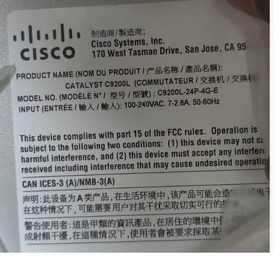 Cisco Catalyst C9200L-24P-4G-E | Enterprise PoE+ Switch | Like New