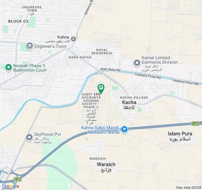 A Bloc Corner Plot 1 Kanal Size 50/90 Prime Location In Society Dear Park