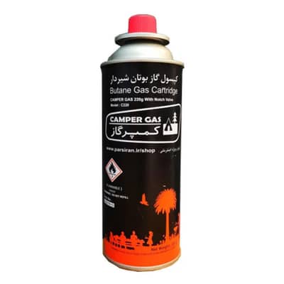 Butane gas can 220g camper