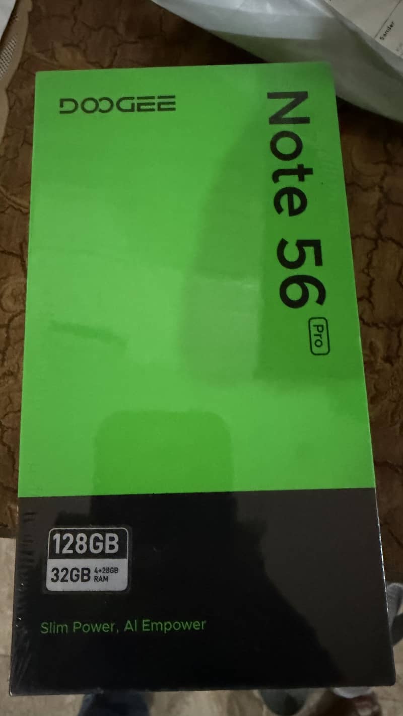 Doogee note 56 pro 1