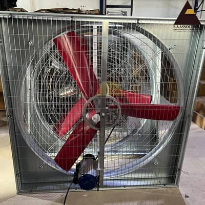 Heavy Duty Dairy Farm Fan 54x54 Inch Available in Pakistan