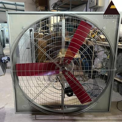 Dairy Farm Fan with 1.1KW Motor | Imported Industrial Ventilation Fan