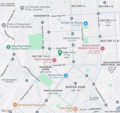 Your Search Ends Right Here With The Beautiful Prime Location Flat In North Karachi - Sector 11-C/2 At Affordable Price Of Pkr Rs. 4000000 Sarha Archade
