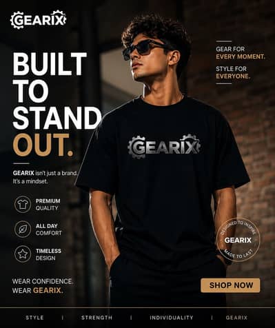 GEARIX shirts where you meet with comforts