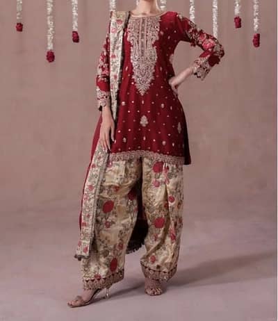 This is a 3 piece suit of Haseen Brand.