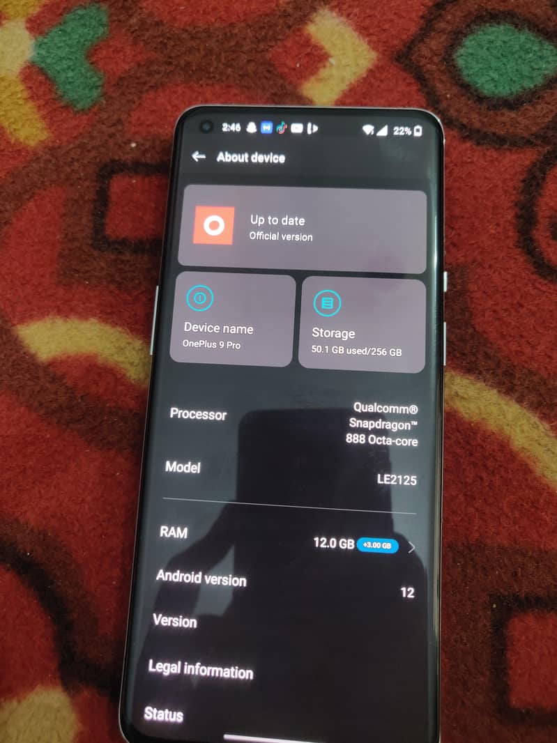 One Plus 9 Pro 5