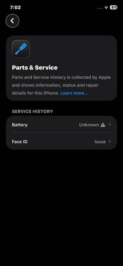 Apple iPhone 11 MDMExchange possible  batterychange aur faceid off ha