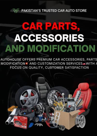 Car Modification Accessories/Spare parts Available for all cars
