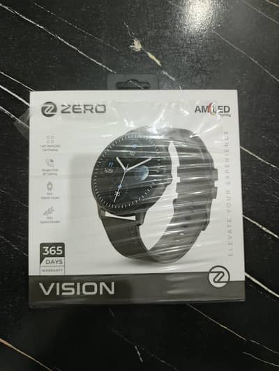 Model: ZERO VISION brand new watch just box open with charging wire