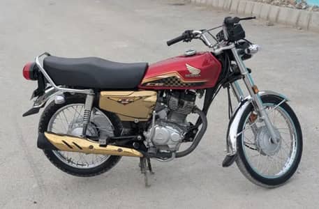 Honda cg 125 (2024) Self start Special Edition All Punjab register
