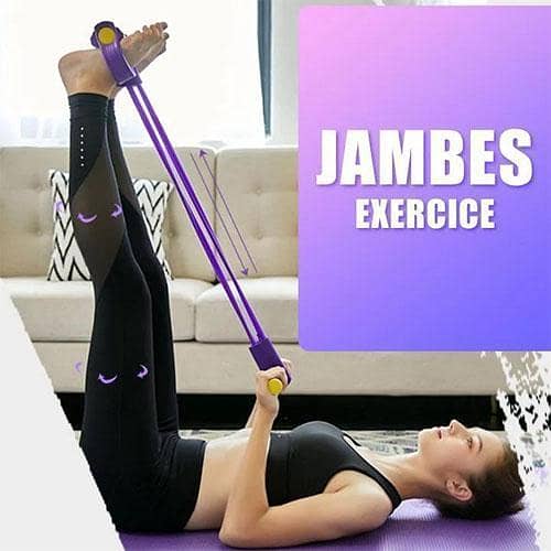 Silicone Tummy Trimmer For Men & Women - Pull Reducer For exercise | Belly Fat Exercise Equipment | Stomach Exercise Equipment