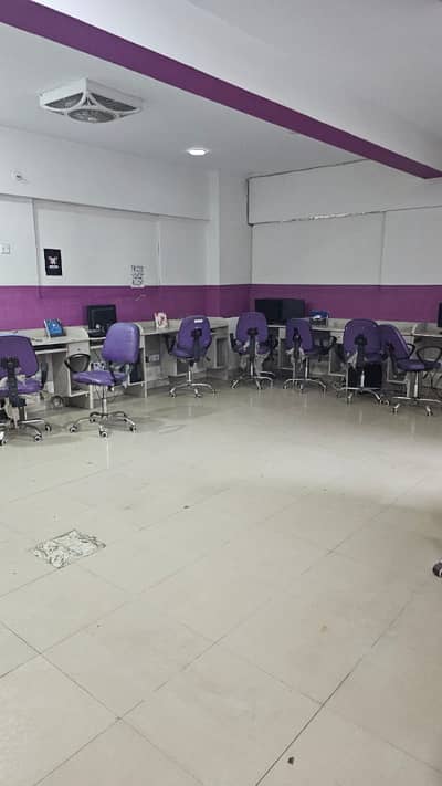 Full furnished office for rent 1400sqft in shahar e Faisal.
