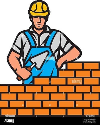 Expert Construction Mason (Mistri) for Tile, Marble, and Brick Work