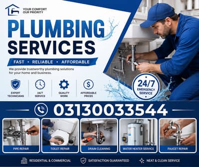 Plumbing Service / Plumber Services in Rawalpindi & Islamabad