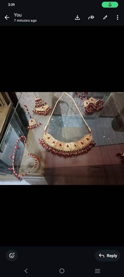 1st day barat set for bridal