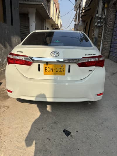 Toyota Corolla XLI 2015