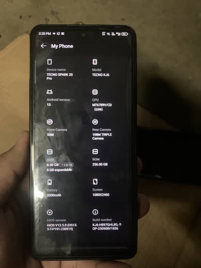 Tecno Spark 20 Pro