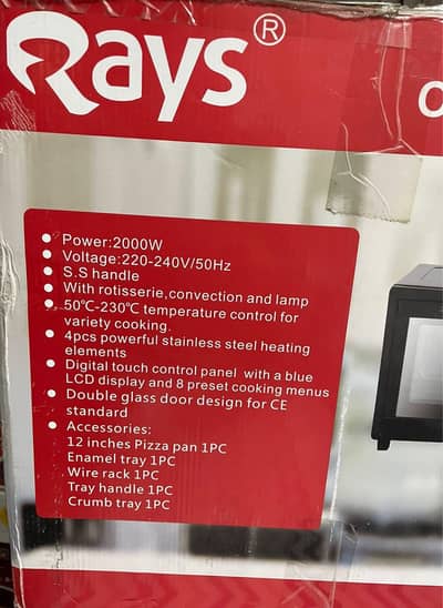 rays oven toster