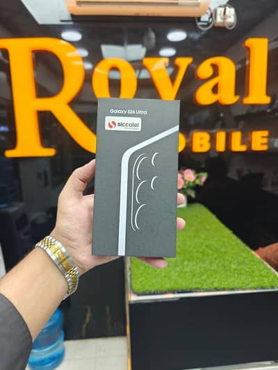 Samsung galaxy s26 ultra 12/256 boxpack Official pta 1 year warranty
