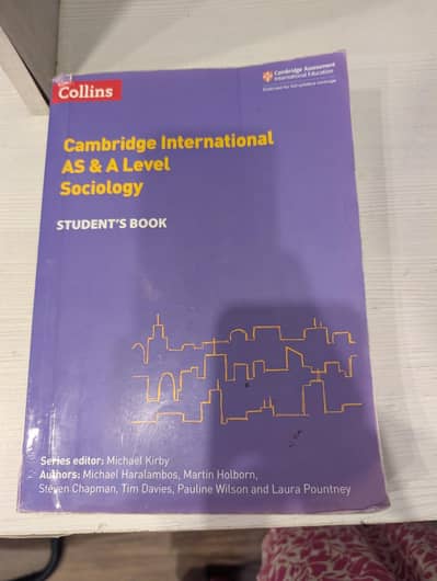 A levels sociology student's book