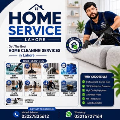Home Cleaning Services |Solar, Sofa, Carpet, Mattress & Deep Cleaning