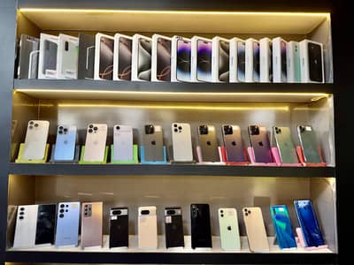 ALL IPHONE AND SAMSUNG MODELS BOX PACK AND SLIGHTLY USED