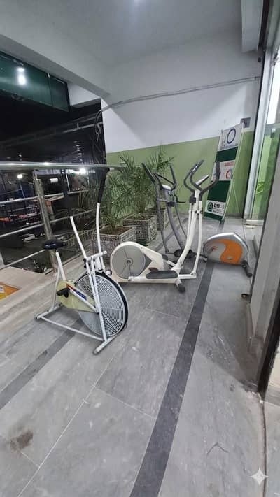Air bike airbike orbitrac elliptical cycle exercise cycling machine gy