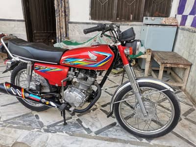 Honda 125 CG bike model 2018 WhatsApp 03 29 35 54 424