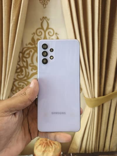 Samsung Mobile A32 6gb 128gb with box dual sim approved
