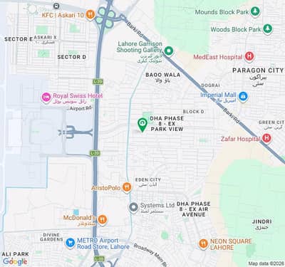 1 Kanal Block B Residential Plot For Sale At Good Location In Ex Park View DHA Phase 8 Lahore