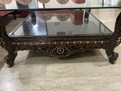 Table - Centre Table - Pure Wooden Coffee Table For Sale