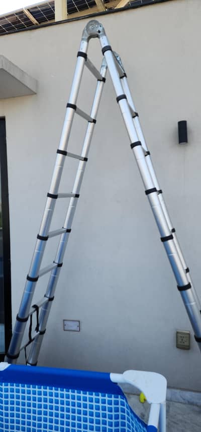 Verona Double Telescopic ladder