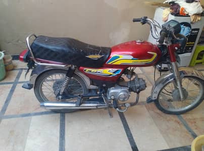 United 70cc bike