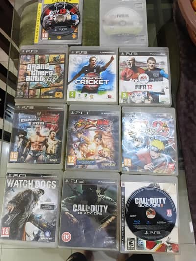 Ps 3 with 11 game and one online game