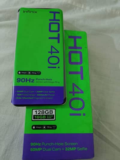 Infinix Hot40i with box