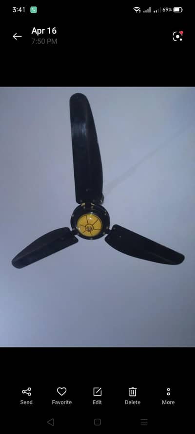 Sufi ceiling fan AC 100% copper