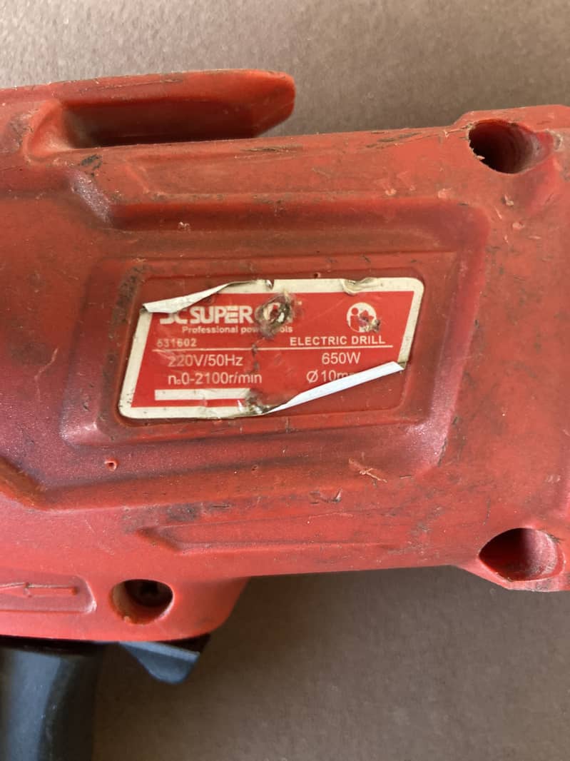 Drill machine 1