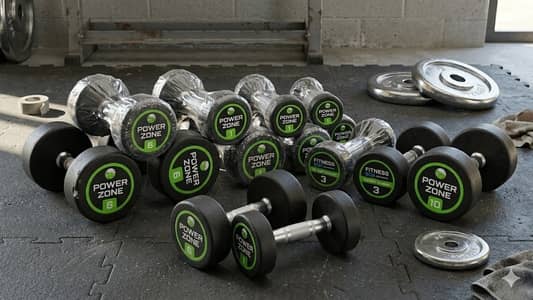 Rubber Coated Dumbbells /dumbbells/Dumbbell For sale in lahore