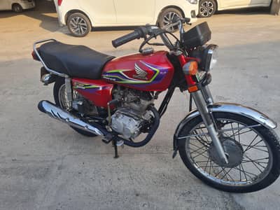 honda cg125 modal 2017 first owner