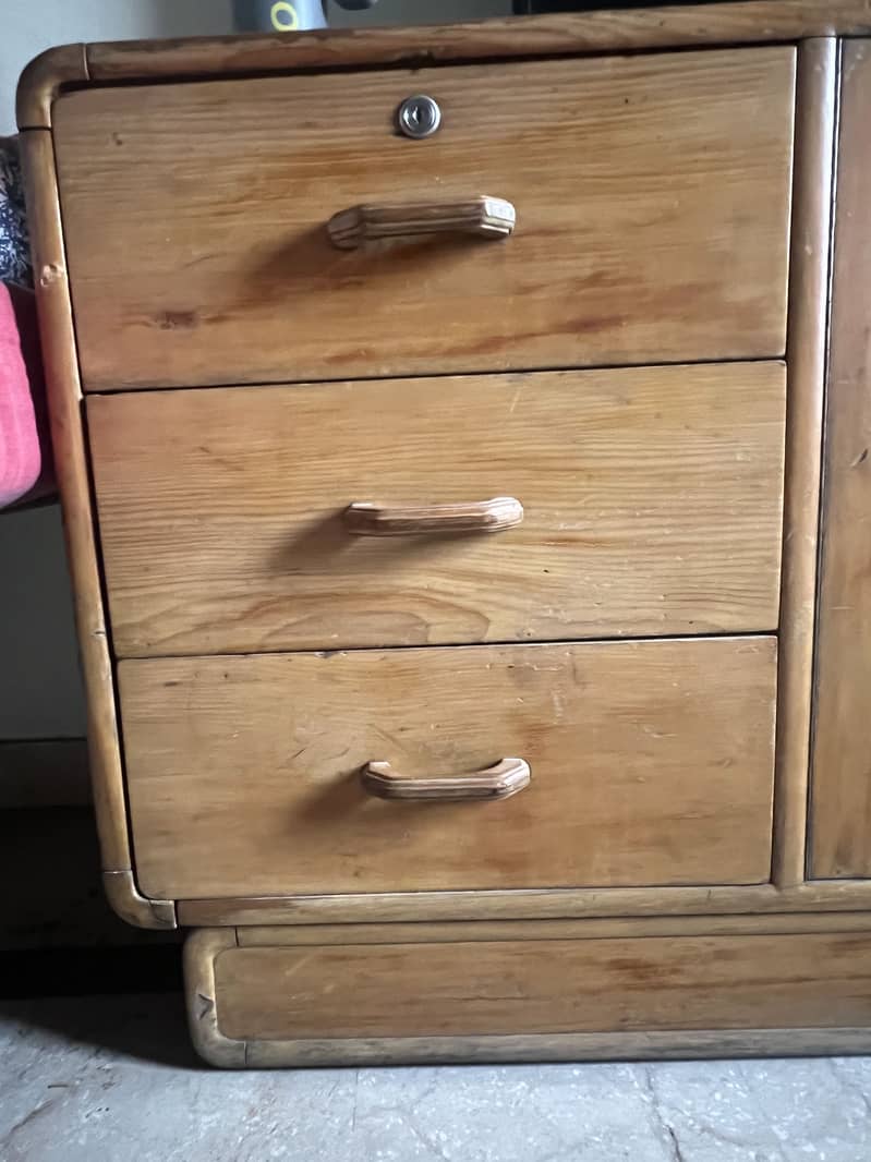 Solid Wood Console 1