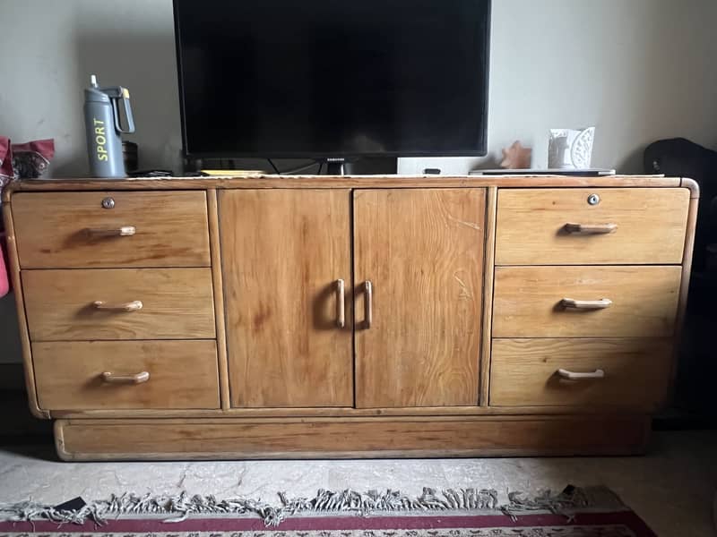 Solid Wood Console 2