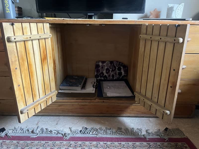 Solid Wood Console 3