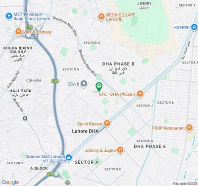 DHA Phase 8 W-687 | 1 Kanal Corner Park-Facing Plot