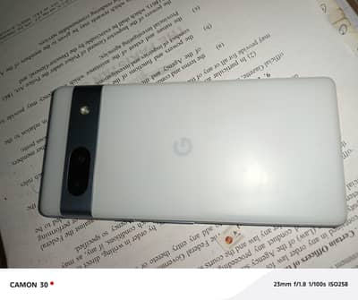 Google Pixel 7a totally original 8.128